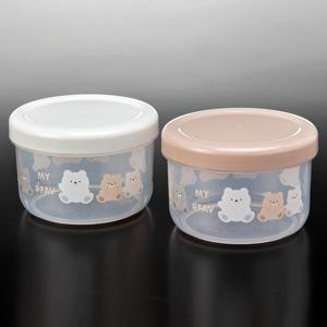 재팬 N.K/쿠마쿠마 포트 보존 용기/반찬보관통/간식보관-대