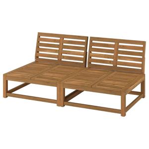 넴마뢰 2인용 모듈소파 야외용 라이트브라운 162cm