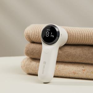 세탁소용 충전식 6중날 무선 보풀제거기 프로+추가 칼날/청소솔 증정