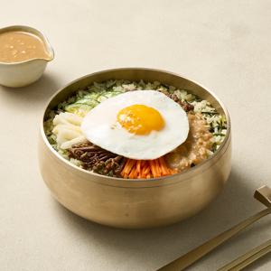 굿스푼 저당 강된장 비빔밥 300g 4팩 도시락 간편식 냉동 집밥 대용 당뇨 식단관리