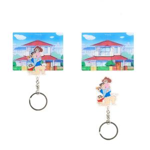 짱구 마그넷 키링 아크릴 키홀더 냉장고 현관문 인테리어 자석 짱구는못말려