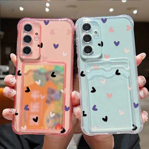 갤럭시 S26 케이스 호환 S26 S25 S24 S23 S22 S21 FE 공용 투명 카드