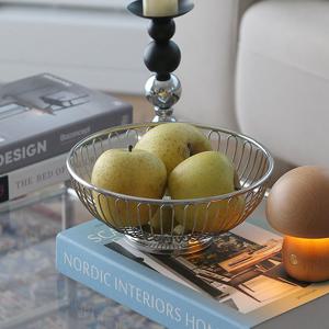 스텐 철제 바구니 수납 정리 과일 와이어 바스켓