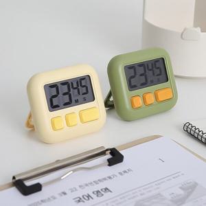 디지털 타이머 VITA 뽀모도로 집중 무소음 필통속 수험생 쿠킹