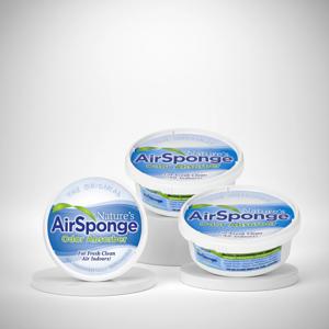 에어스펀지 초강력 고체 탈취제 227g, 오리지널 커버 오픈형 3set