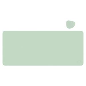 가죽 장패드 데스크 매트 UP 900x400 with 티코스터 카밍그린