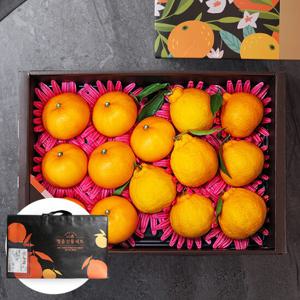 부직포가방포장_혼합과일 천혜향+한라봉 총14-18과 4.5kg 선물세트 혼합과일 선물세트