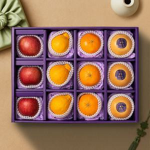 보자기포장 참가득 프리미엄 3호 과일선물세트(배3/사과3/한라봉3/레드향3)