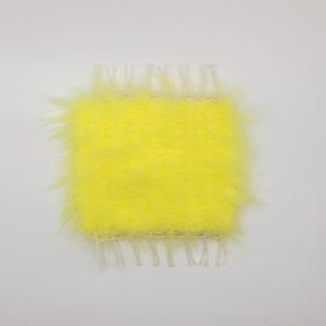 323 레몬 샤베트 소프트 퍼 위빙 티코스터 컵받침 홈카페 테이블 무드 포인트