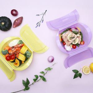 아이다 이지 실리콘 전자레인지 만능 찜기 24cm 4color