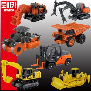 토미카 중장비 7종 세트 공사장 건설 다이캐스트 미니어처 모형 장난감