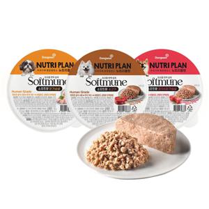 동원 소프트뮨 습식 100g X 18개 3종 강아지간식 강아지사료