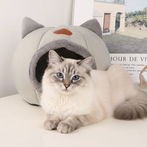 고양이 숨숨집 겨울냥이 하우스 쿠션