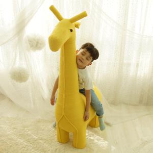 기린스툴 동물인형 봉제인형 먼지x kc인증