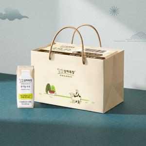 [선물세트] 상하목장 유기농 멸균 우유 백색 125ml 24팩