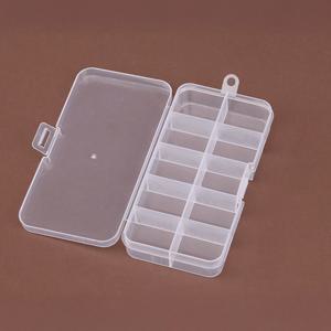칸칸이 다용도 케이스 (10칸) 투명 칸막이 보관함 액세서리 파츠 비즈 정리함 스토리지