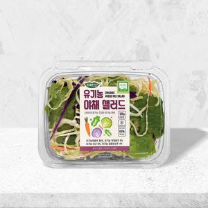 초록한입 유기농 야채샐러드 100g x3개, 6개, 9개