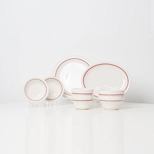 시라쿠스 쉐난고 카디날 2인 그릇 식기 세트 8P