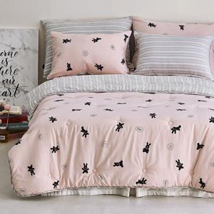 키즈 차렵 이불 모달 알러지케어 어린이 초등학생 침구세트 바니콩 SS