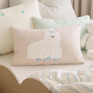 리틀코코 DTP 먼지없는 아기 유아 베개(30x50, 솜포함)