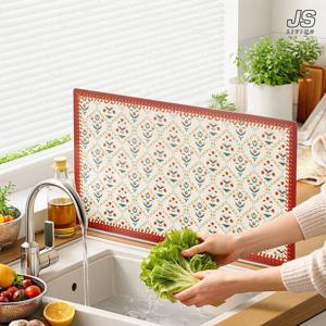 주방 싱크대 가림막 설거지 물튀김 방지 가리개 가스레인지 인덕션 파티션 물막이 가드
