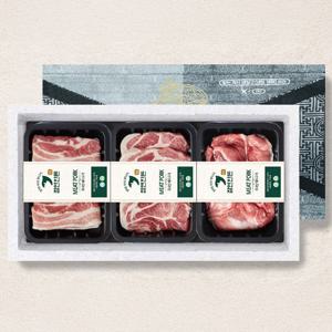 참연한돈 1호 선물세트 1.5kg(삼겹,목살,앞다리 각 500g)