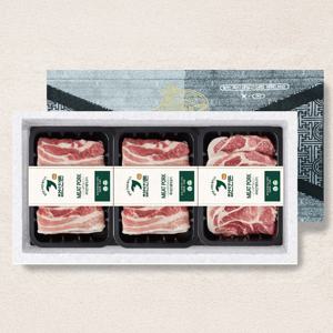참연한돈 3호 선물세트 1.5kg(삼겹 500gX2팩+목살 500g 1팩)