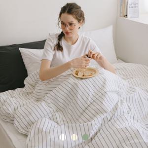 NEW 애프터 미드나잇 고밀도순면 사계절 이불커버 SS/QK 3컬러