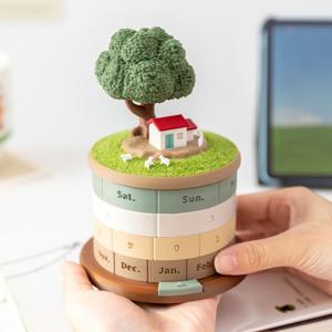 2026년 나무 아래 집 탁상 달력 캘린더 책상 데스크 스케줄 메모 집들이선물