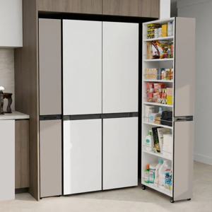 커스텀 슬라이딩 냉장고 틈새 수납장