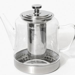 인덕션 주전자 내열유리 티포트 가정용 차거름망 티팟 1.5L