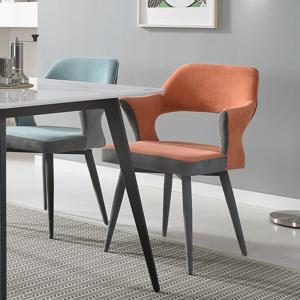 엘라도 회전 식탁의자 인테리어 패브릭 편한 다이닝 팔걸이 체어