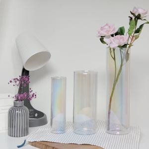 오로라 홀로그램 유리 화병 3 size