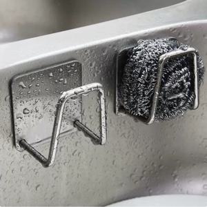 304스텐 무타공 주방 정리 수세미거치대