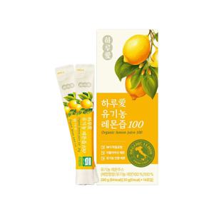 하루애 유기농 레몬즙 100 NFC 착즙 건강즙