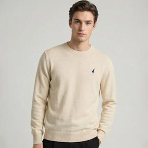 남성 라운드넥 클래식 소프트 터치 풀오버 니트 스웨터 티셔츠 R-1003