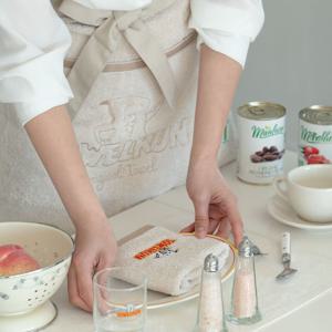 앞치마 + 핸드타월 2P 선물세트 커플 앞치마 신혼부부