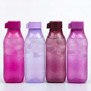 사각 에코 물통 1L 4Pset 냉장고 도어 수납 휴대용 헬스 등산 직장 학교 물병