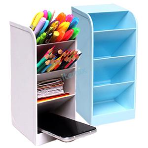 다용도 펜꽂이 필기도구 펜 연필 색연필 사무실 책상 정리