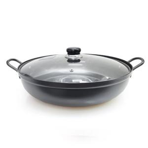업소용 경질 전골냄비 32cm 복냄비(뚜껑포함) 라면 찌게