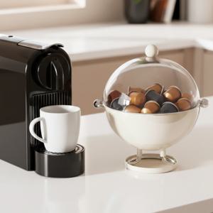 원형 커피캡슐 정리 오픈형 캡슐보관함