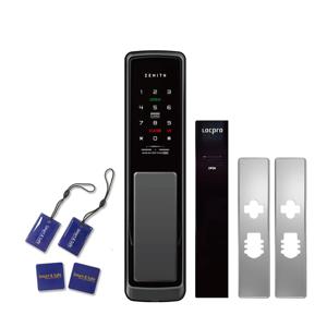 셀프 디지털도어락 Z900S+보강판+리모컨패키지