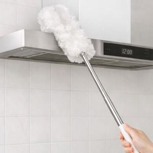 길이조절 롱 먼지털이 핸들1개+양면리필20개