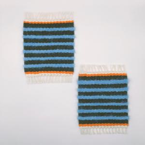 331 그린스카이 소프트 퍼 위빙 티코스터 컵받침 홈카페 테이블 무드 포인트