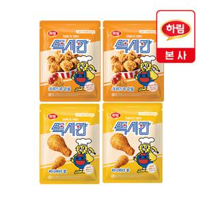 맥시칸 크리스피 순살 2봉+허니버터 봉 2봉 세트