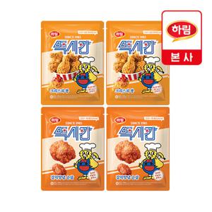 맥시칸 크리스피 봉 2봉+갈릭양념 순살 2봉 세트