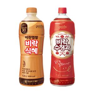 이천햅쌀 비락식혜 1.5L x1개 + 수정과 1.5L x1개