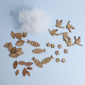 우드 모빌 드림캐처 만들기 재료