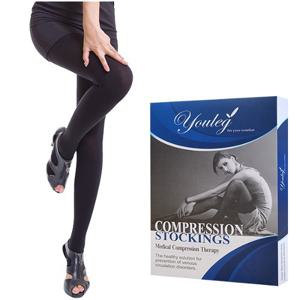 종아리마사지 의료용 압박스타킹 유레그 1130 블랙 발트임 고강압 30~40mmHg