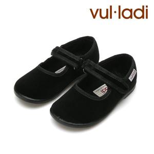 (신세계센텀점)[VULLADI] 불라디 벨벳 여아구두 벨벳메리제인 1800 블랙 VU1800J3BK by 트래드후스